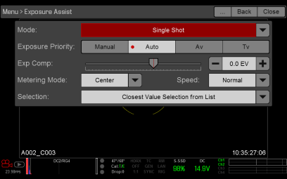Exposure Assist
